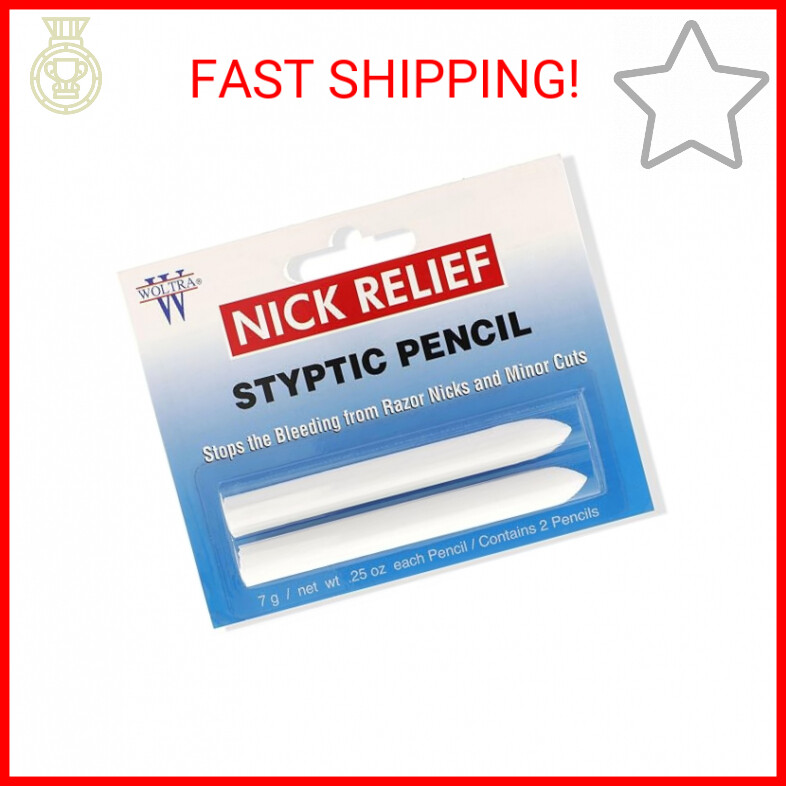 Clubman Woltra Nick Relief Styptic Pencil, 0.25 oz (2 Pencils) eBay