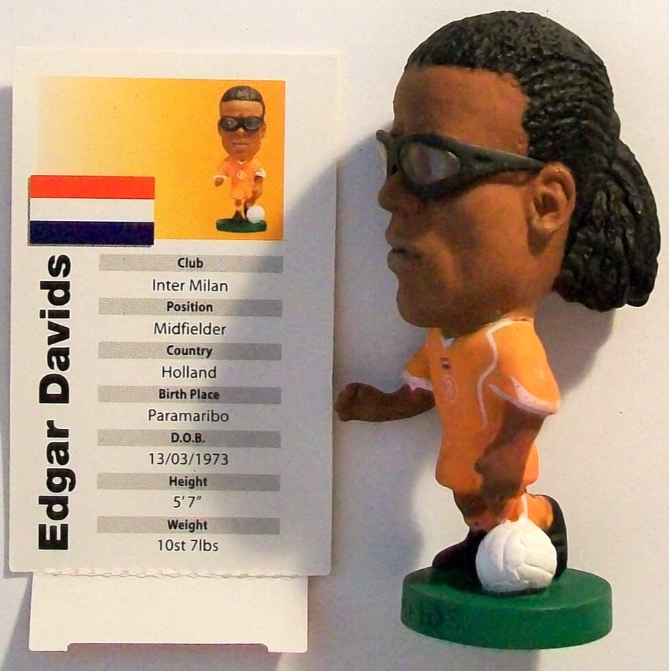 Figurine miniature de football Almeyda Corinthian 2001, base