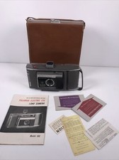 vintage Polaroid land camera model j66 with case UNTESTED Excellent Condition