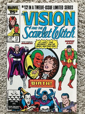 Marvel Vision and Scarlet Witch 1 - 12 (First Wiccan and Speed) Wandavision