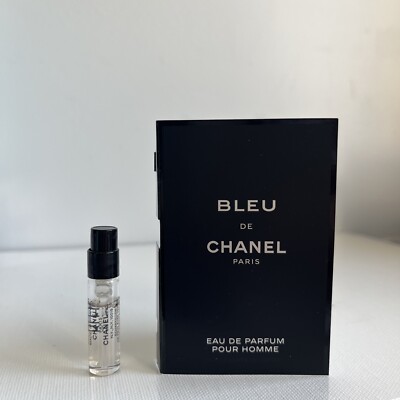 Chanel Bleu De Chanel Eau De Parfum EDP Sample Spray For Men .05oz, 1.5ml New