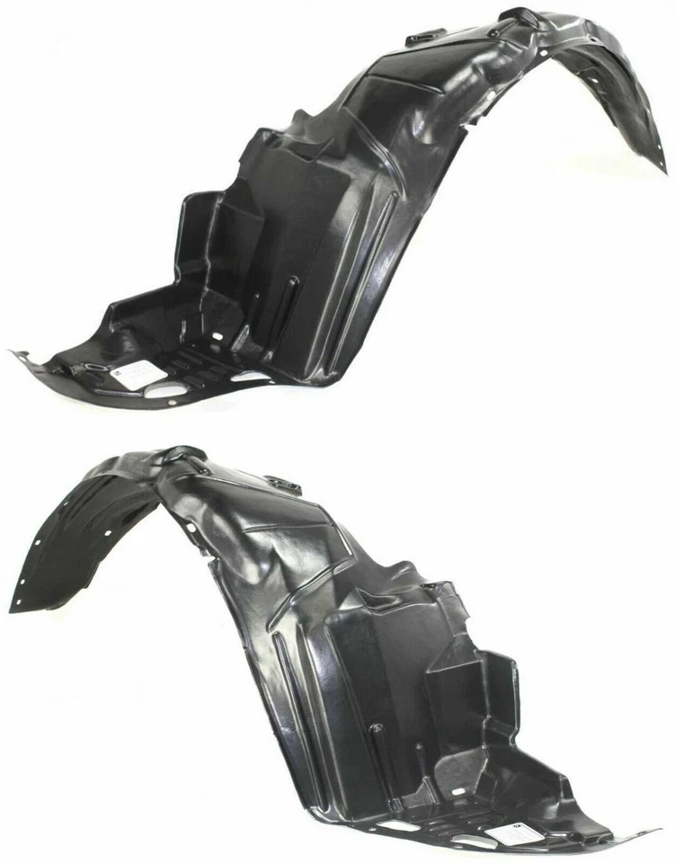 Front Fender Liner & Engine Under Cover Set For 2003-2007 Honda Accord Sedan - Image 3 of 4