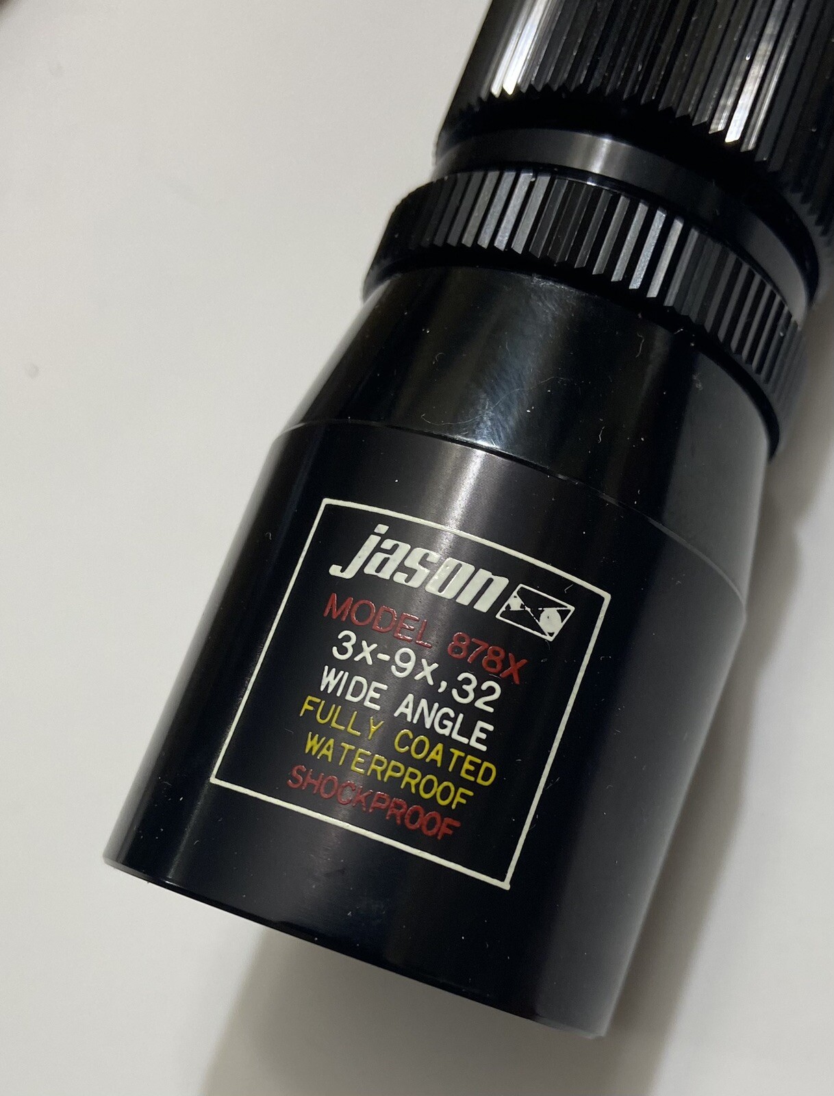 Jason Rifle Scope 3x9x32 Curt Gowdy Model 878x Riflescope In Box eBay