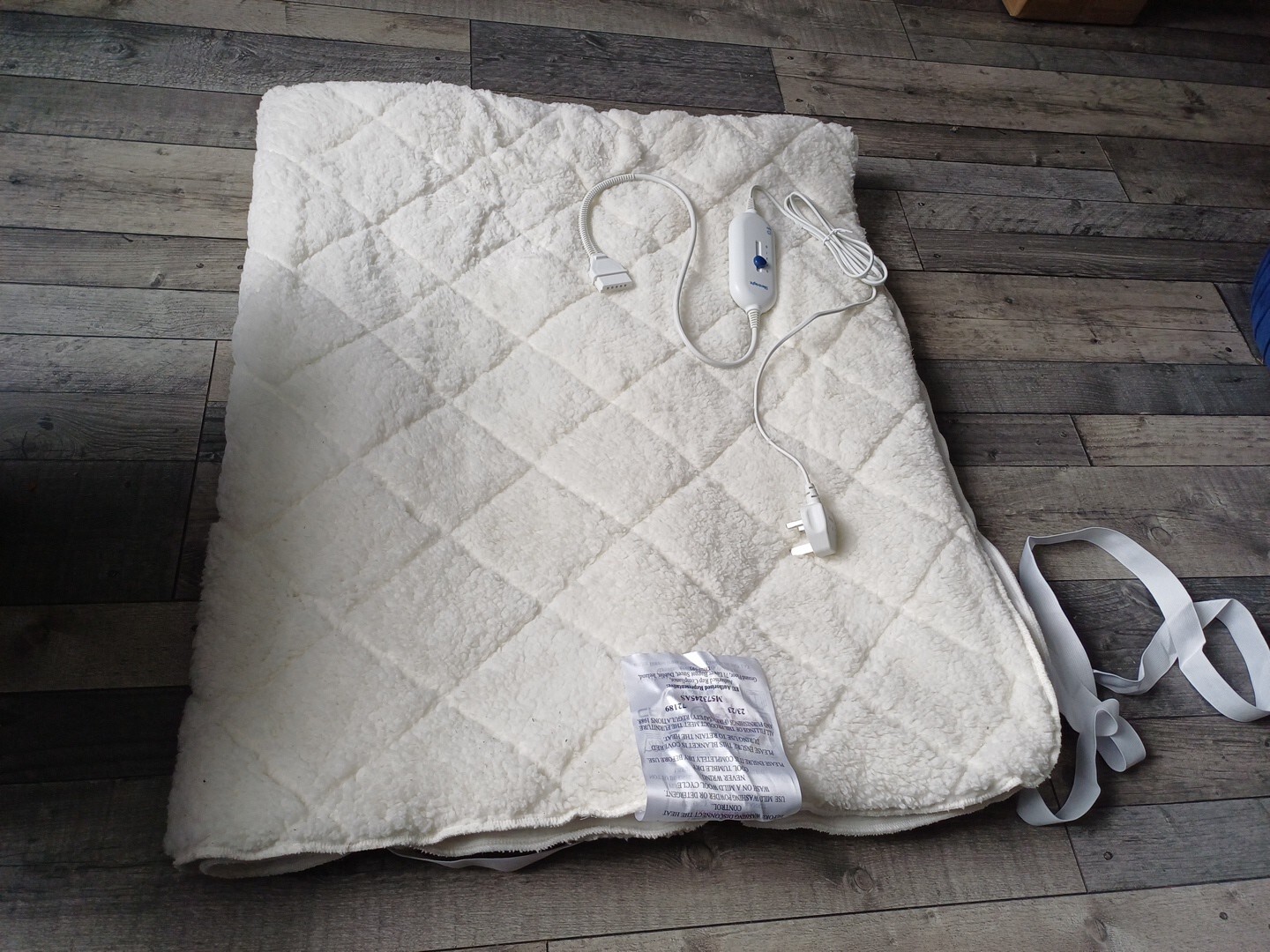 Silentnight Heated Teddy Fleece Electric Under Blanket Fleece King Size