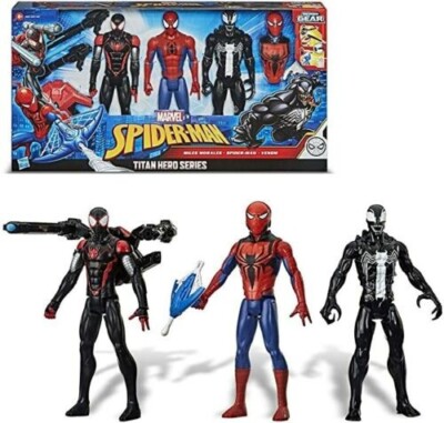 Hasbro MARVEL SPIDER-MAN TITAN HERO 2体 Buy MARVEL Spider-Man Titan Hero Series Web Warriors