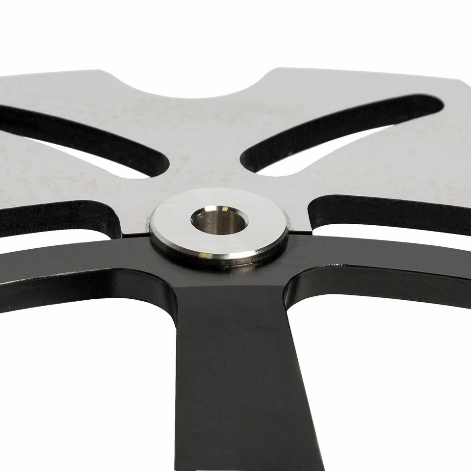 Disco rotor de freno delantero ondulado Rezo se adapta a Suzuki GSX 1300 B-King 08-10 Foto 4 de 4