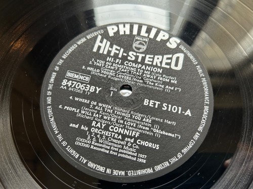 The Ray Conniff Hi-Fi Companion - the original 1962 Gatefold 2xLP (BET S101) - Picture 6 of 13