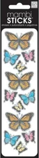 Me & my BIG Ideas Realistic BUTTERFLIES Foil Stickers - 12 pcs 