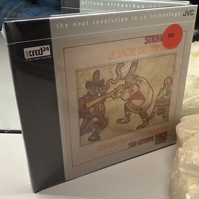 GEORG SOLTI IGOR Stravinsky: Le Sacre Du Printemps  XRCD24 SEALED DECCA