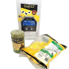 LOT SET Zareba EA2M-Z Low Impedance Electronic Fence Controller .07 Joules 2mi