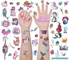 Tatuajes Temporales Para Mujer Resistente Al Agua Woman Ni as 24 Hojas