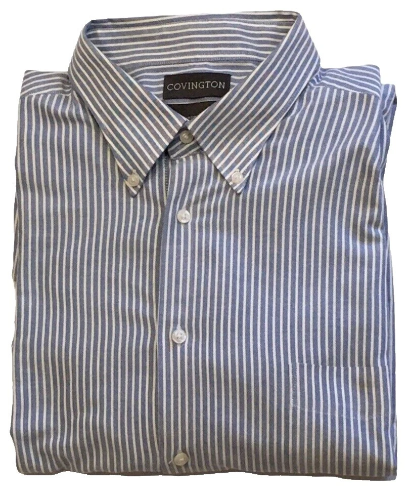 Covington Big & Tall Casual Button-Down Shirts for Men