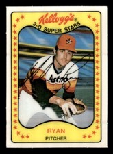1981 Kelloggs Baseball #6 Nolan Ryan NM/MT