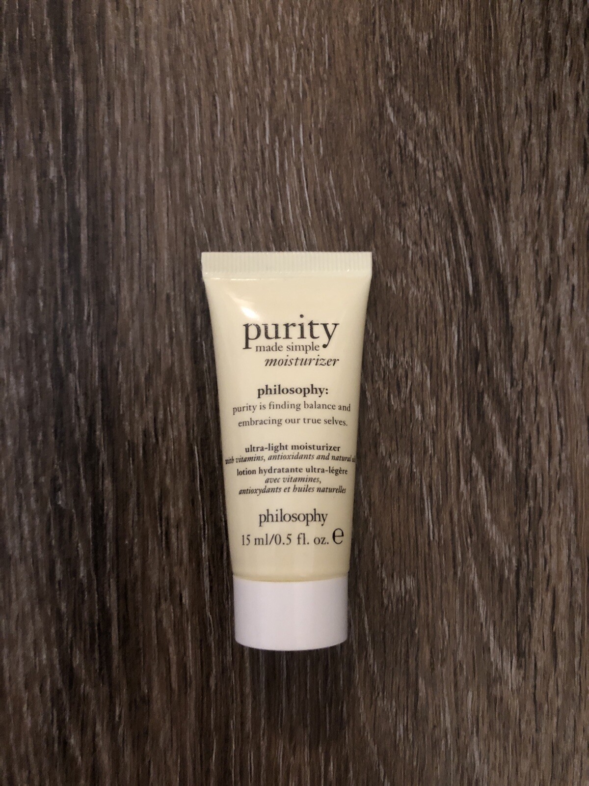 PHILOSOPHY Purity 3-piece set Radiant Pure & Simple Cleanser Cloths Moisturizer