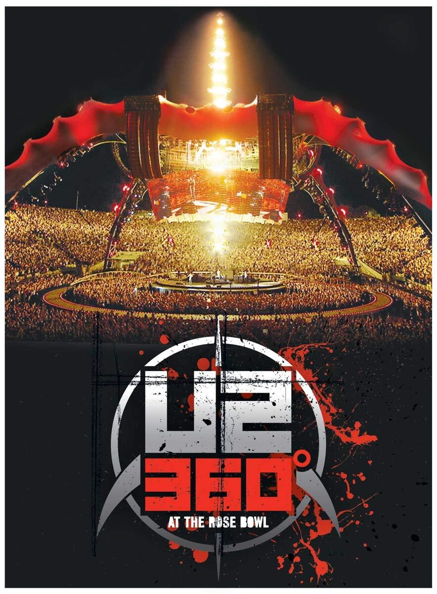 Dvd U2 360° AT THE ROSE BOWL PASADENA FILMED 25-10-2009 Bono Vox nuovo sigillato