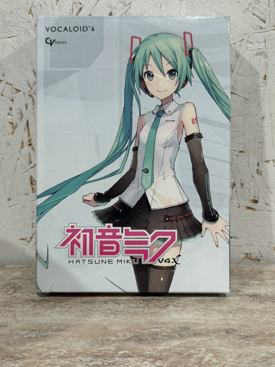 DTM・DAW Hatsune Miku V4X VOCALOID4 CRYPTON VOCALOID4 Hatsune Miku V4X English bundle F/S DVD