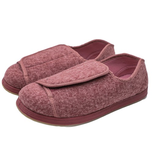 Women's Extra Wide Diabetic Shoes Nonslip Slippers Orthopedic Elderly Footwear