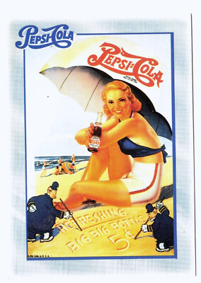 Pepsi Cola Promo Card 1994 Dart Flip Cards # P 1 (nrmt) | eBay
