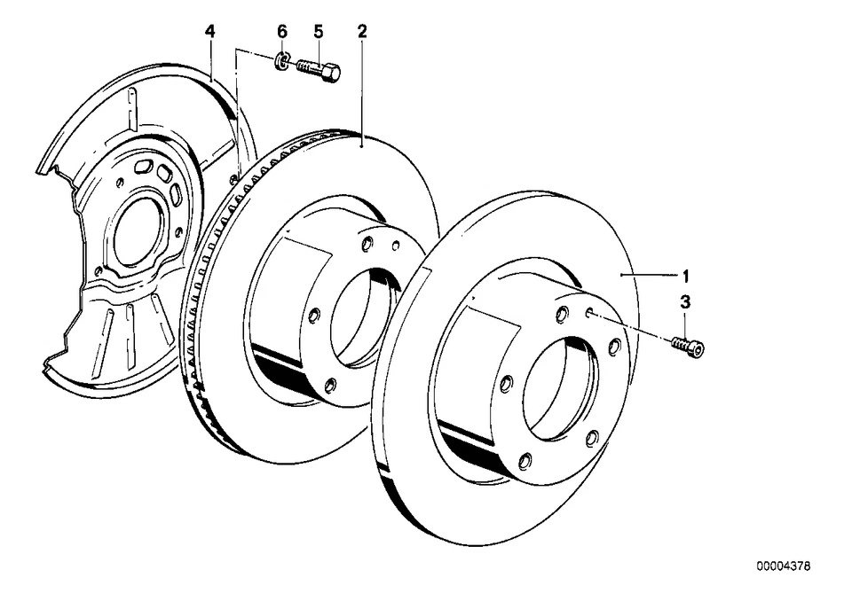 BMW Brake Disc Retaining Bolt x2 for M Power 1 2 3 4 5 6 X Series Cars - Image 3 of 4