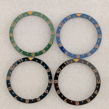 SUB Bezel Mouth Digital Flat Ceramic Outer Diameter 38mm Inner Diameter 31.5mm