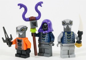 lego serpentine minifigures