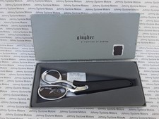 GINGHER KNIFE EDGE 8 INCH PROFESSIONAL SHEARS IN BOX WITH SHEATH