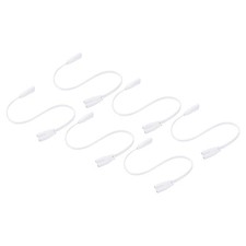 6pcs Lamp Connecting Wire 30cm 2 Pin LED Integrated Tube Cable Link Cords