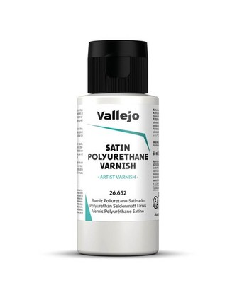 Polyurethane Varnish Satin Finish 60 ml Scratch Resistant for Outdoor Indoor
