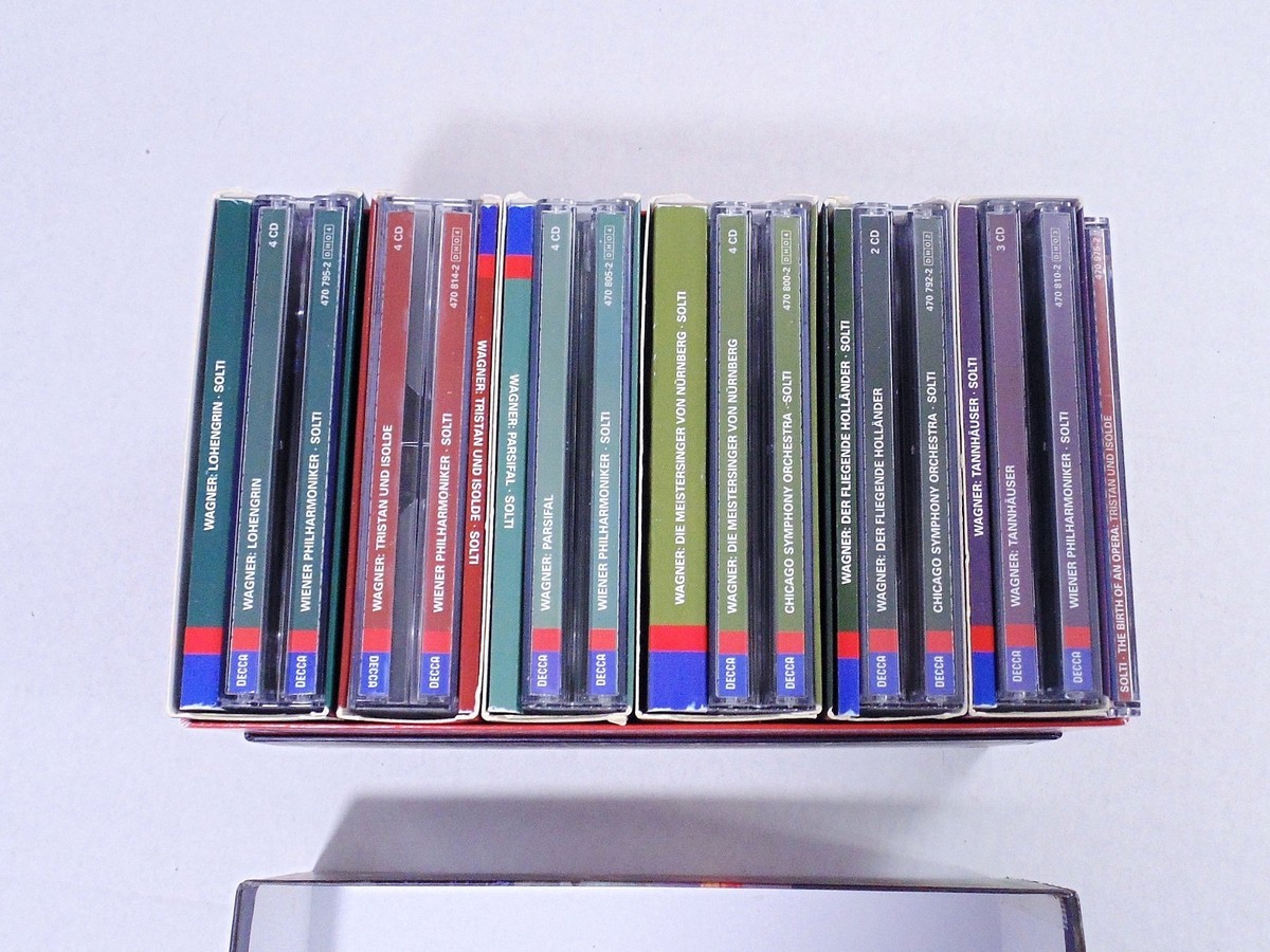 Wow! Richard Wagner The Opera Collection by Sir Georg Solti 21+