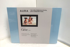 Aura Carver Basat 10.5" Digital Picture Frame, Model: AF900-SBLK