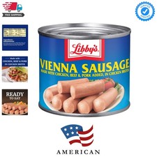 Vienna Sausage in Chicken Broth, Canned Sausage, 4.6 OZ Pack of 24