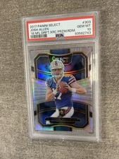 2017 Panini Select - 2018 XRC Josh Allen #303 Silver Prizm QB3 (RC)