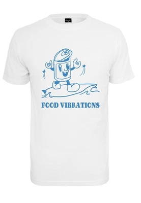 Mister Tee Food Vibrations T-Shirt Pour Hommes En Coton Jersey - Photo 1/2