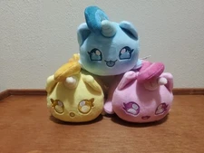 Aphmau MeeMeows Unicorn Cat Lot Pink Blue Yellow