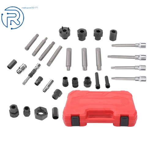 30PCS Alternator Freewheel Pulley Removal Kit Engine Repair Tool For Audi VW - Picture 1 of 12