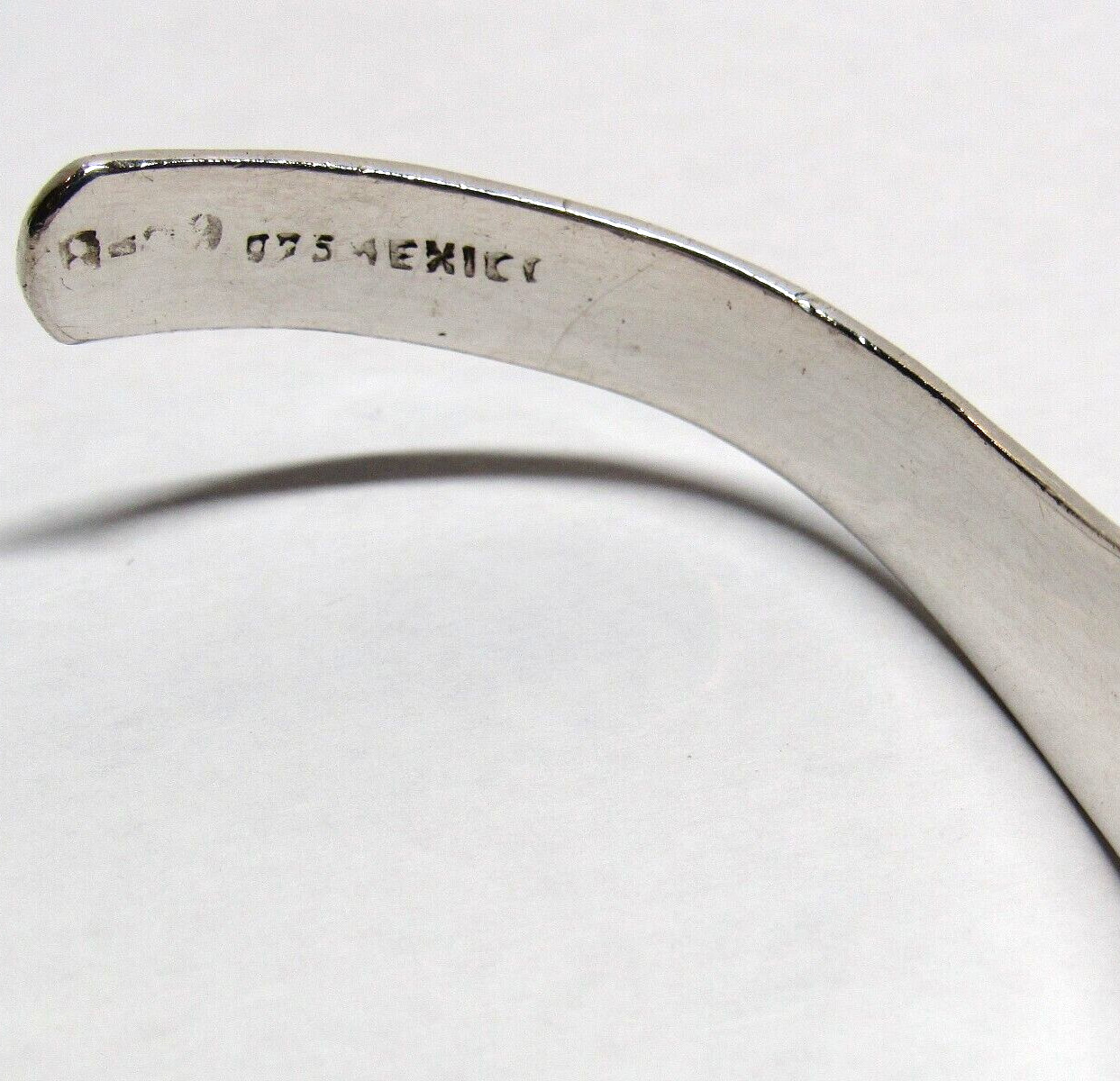 All Solid 925 Sterling Silver Cuff Bangle Bracele… - image 9