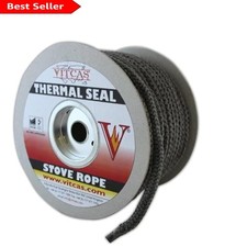 Durable 12mm Fire Rope for Stoves - Easy Application & Long-Lasting Performance