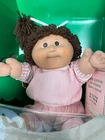 MIB 1985 Tsukuda Cabbage Patch (Brown Ponytail / Brown Eyes / Pink Sweatsuit)