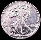 1916-D Walking Liberty Half Dollar Coin CHOICE BU++
