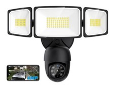 All-Weather 360  Outdoor Floodlight Camera with Two-Way Audio  Smart Light