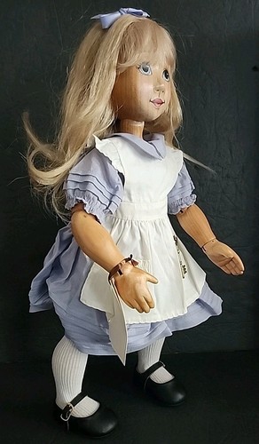 Xenis Puppe Alice im Wunderland 16 Zoll Grinsekatze Holzkugelgelenk Edt 83/225 - Bild 17 von 24