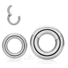20g-00g Hinged Clicker Segment Ring Surgical ...