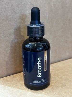Mullein Leaf Breathe Drops for Lung Cleanse & Detox, Respiratory Support