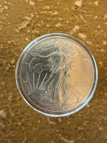 1996 1 oz Silver American Eagle (Brilliant Uncirculated) Very Low Mintage