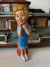 "Figura Doña Florinda Chavo del 8 1976 6,5"" Plástico México Chapulín Vinilos Romay"
