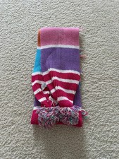ladies multi color wool scarf