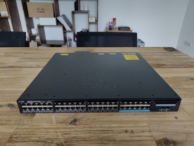 Cisco WS-C3650-12X48FD-S Catalyst 3650   48-Port Multigig + 2x 10G Uplinks, 1RU