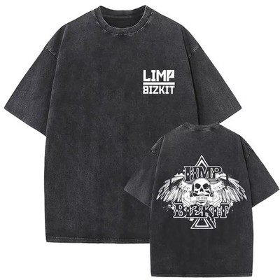 Limp Bizkit Style Graphic T Shirt Nu Metal Vintage Cotton Grunge
