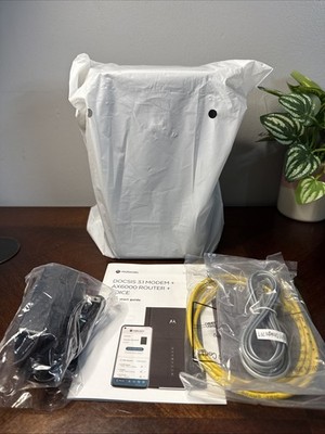 Motorola MG8725 DOCSIS 3.1 AX6000 WiFi 6 Modem Router New/Open Box