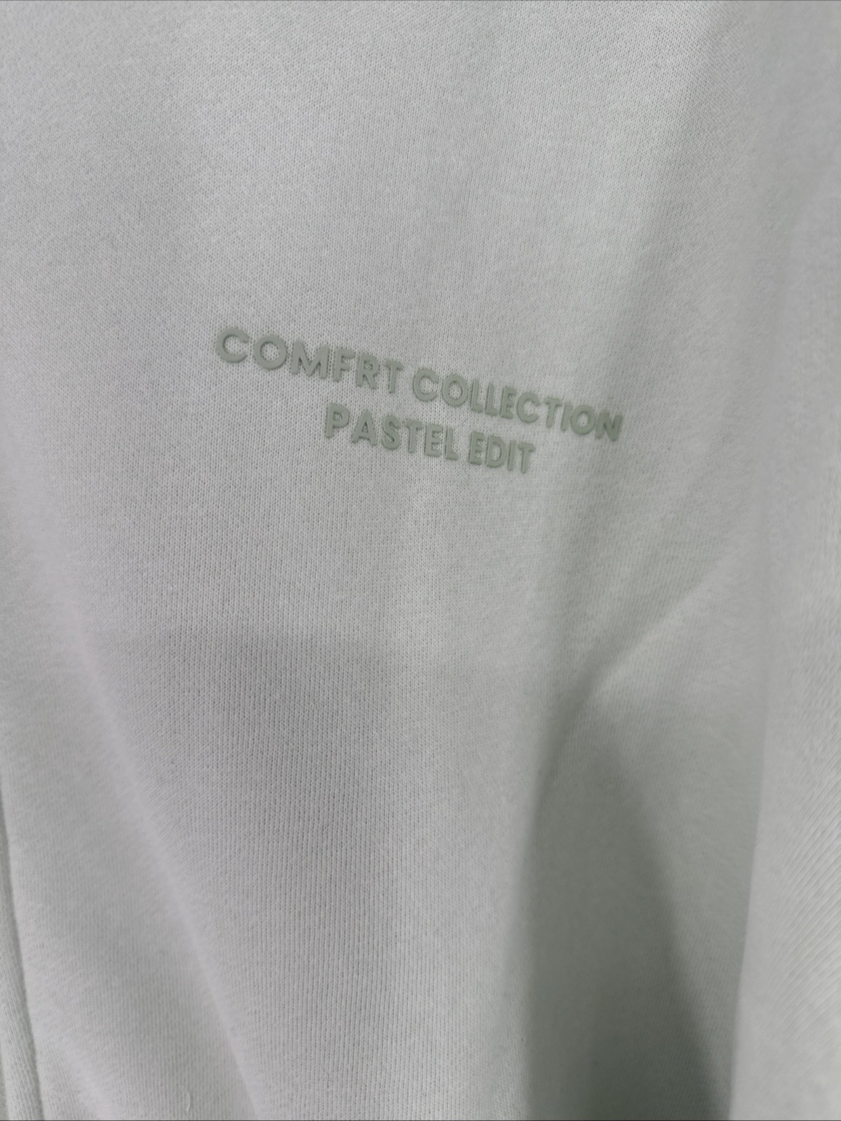 Comfrt Unisex Pastel Zip Hoodie.  Mint. 3XL.  KJHU102